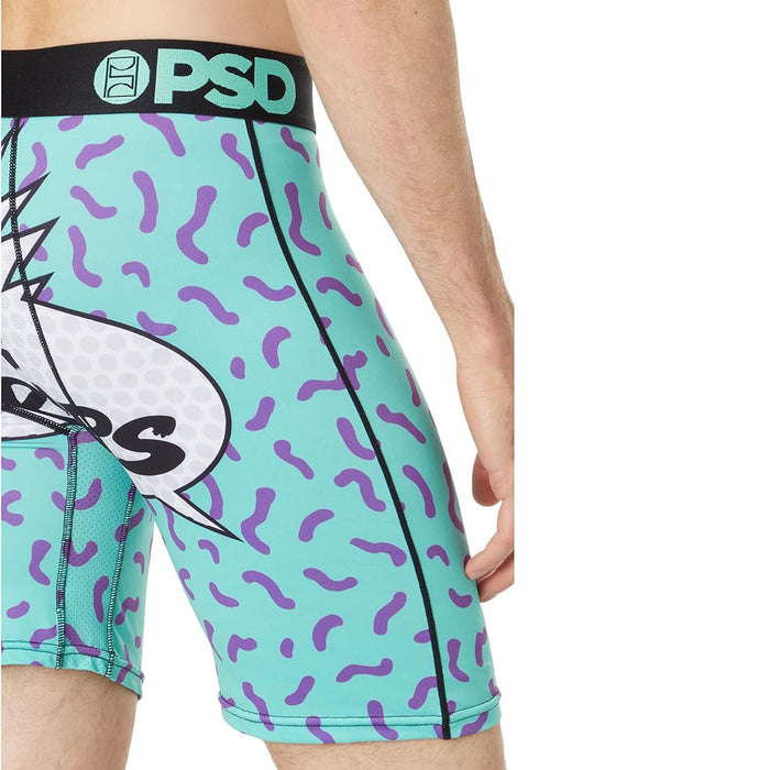PSD Men's Multicolor YMR Logo 90S Boxer Briefs Underwear - 223180076-MUL