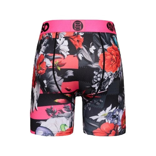 PSD Men's Multicolor Floral Demise Boxer Briefs Underwear - 423180027-MUL