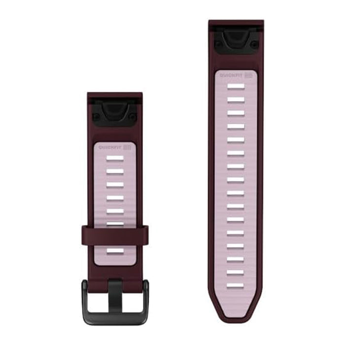 Garmin QuickFit DARK CHERRY Red 20mm SILICONE Watch Band - 010-14506-02