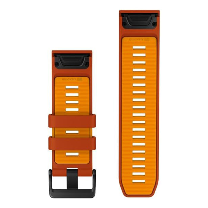 Garmin QuickFit Autumn Orange 26mm Spark Orange Silicone Watch Band - 010-14508-03