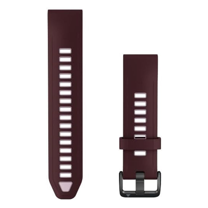 Garmin QuickFit DARK CHERRY Red 20mm SILICONE Watch Band - 010-14506-02