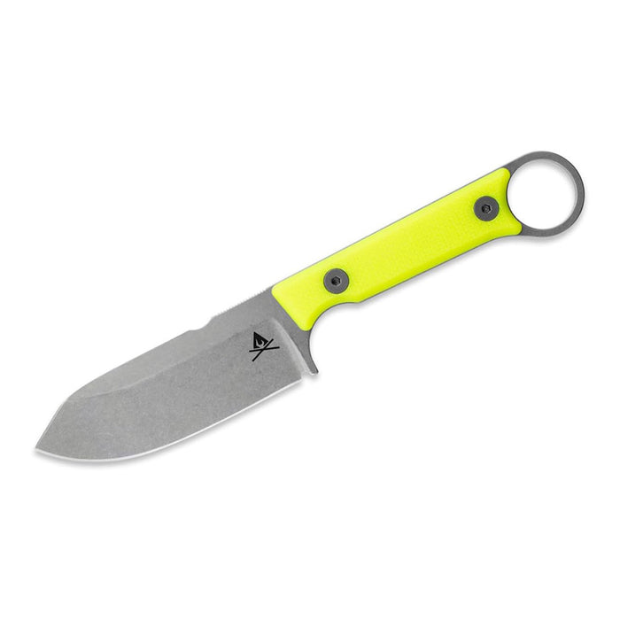 White River THV Fiberglass handle Silver Knives FIRECRAFT FC3.5 Fixed Blade Knife - WRFC3.5-THV