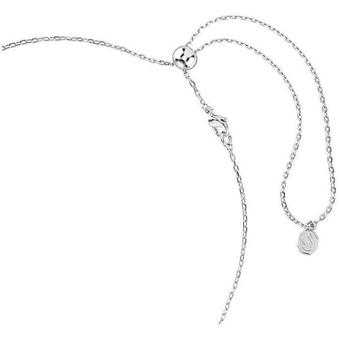 Swarovski Women's Multicolored Mixed Cut Rhodium plated, Ariana Grande x Tennis Necklace - 5737422