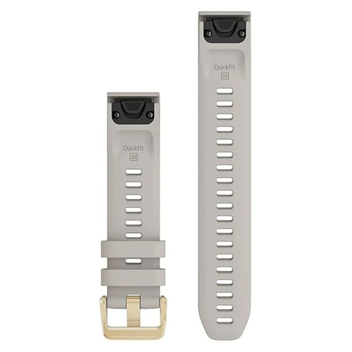Garmin Unisex Gray Tundra Silicone 20 MM QuickFit Watch Band - 010-13027-00