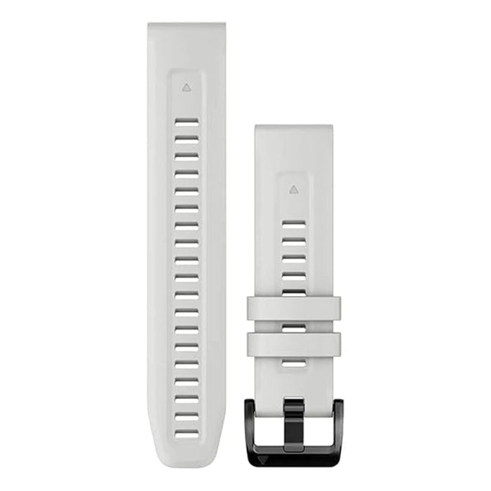 Garmin Unisex Carrera White Silicone 22 MM QuickFit Watch Band - 010-13123-00