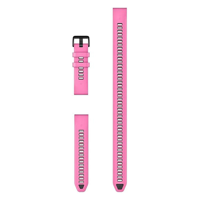 Garmin Unisex Pink Aurora Silicone 22 MM QuickFit 3-piece Dive Set Watch Band - 010-14409-01