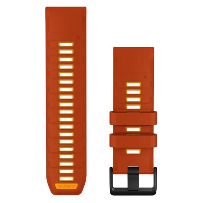 Garmin QuickFit Autumn Orange 26mm Spark Orange Silicone Watch Band - 010-14508-03