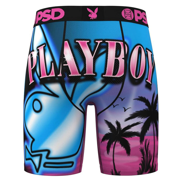 PSD Men's Multicolor Playboy Venice Boxer Briefs XX-Large Underwear - 125180010-MUL-XXL