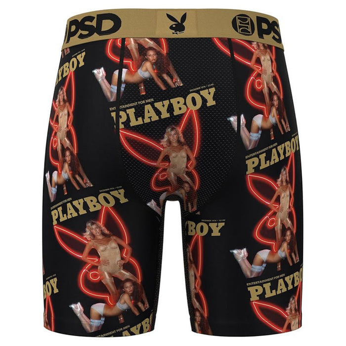 PSD Men's Multicolor Playboy Playmates Boxer Briefs Large Underwear - 324180005-MUL-L