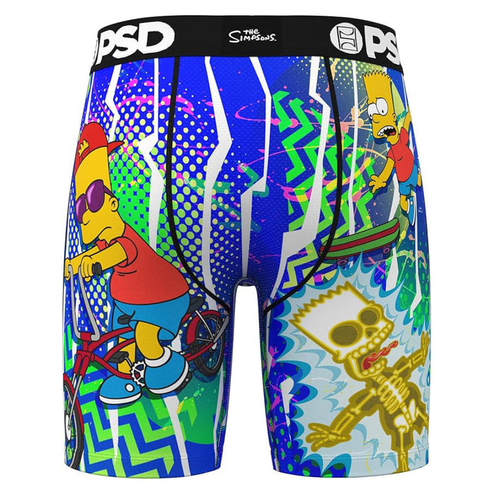 PSD Men's Multicolor Bart Vibes Boxer Briefs Extra Large Underwear - 125180146-MUL-XL