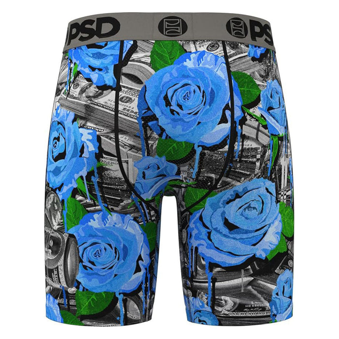 PSD Men's Multicolor Rose Drippin Boxer Briefs Extra Large Underwear - 325180051-MUL-XL