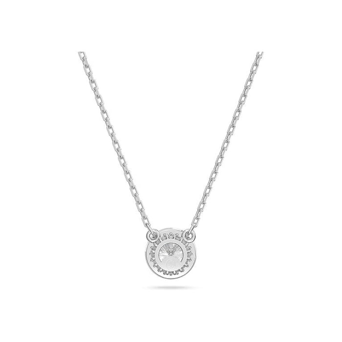 Swarovski Women's Clear Circle Cut Crystals on a Rhodium Finish Setting Constella Pendant Necklace - 5636264