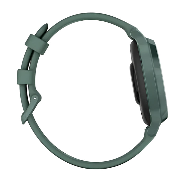 Garmin Lily 2 Active Women's Jasper Green With Jasper Green Silicone Band Built-in GPS Hidden Display Patterned Lens Up To 9 Days Battery Life Small And Stylish Smartwatch - 010-02891-02