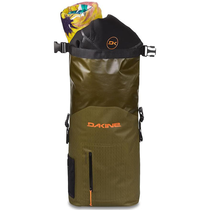 Dakine Unisex Dark Olive Cyclone Lt Wet/Dry Rolltop 30L One Size Backpack - 10004072-DARKOLIVE
