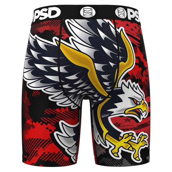 PSD Men's Multicolor Eagle USA Boxer Briefs Medium Underwear - 125180223-MUL-M