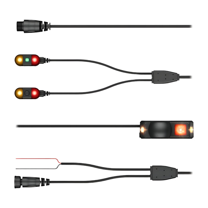 Garmin zūmo™ R1 Radar Unisex Multicolor Motorcycle Rearview And Blind Spot Radar With External Lights Audio Alerts And Heads-up Indicator Lights - 010-02902-00