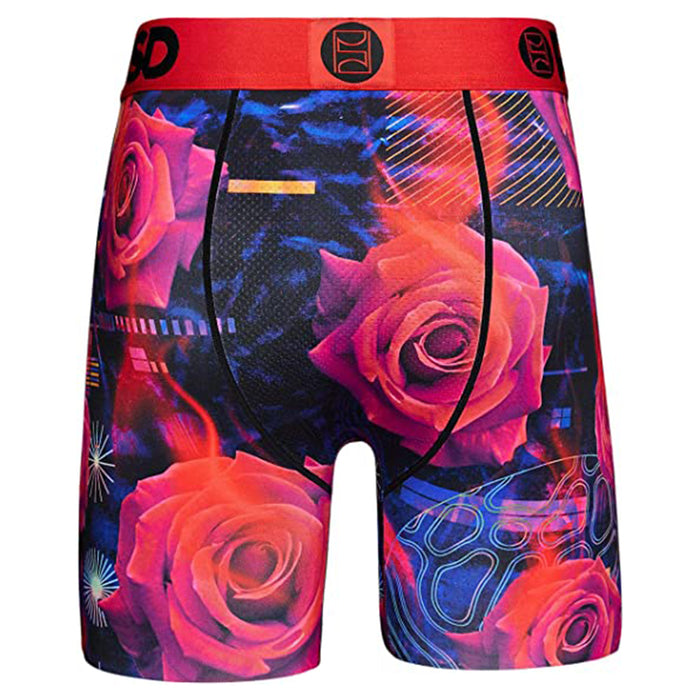 PSD Men's Multicolor Digi Rose Boxer Briefs Extra Large Underwear - 123180087-MUL-XL