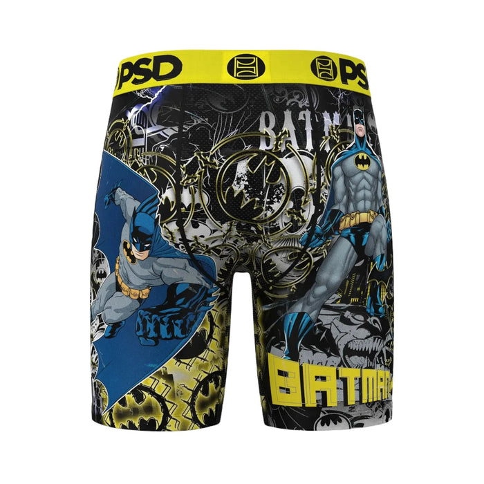 PSD Men's Multicolor DC I Am Batman Boxer Brief Small Underwear - 424180030-MUL-S