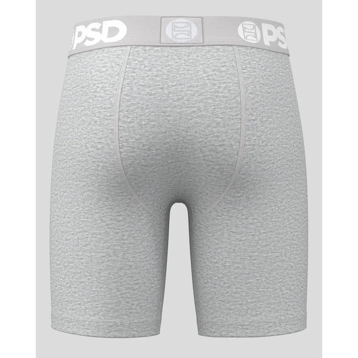PSD Men's Gray Athl Grey Sld Modal Boxer Brief Small Underwear - 224180164-GRY-S