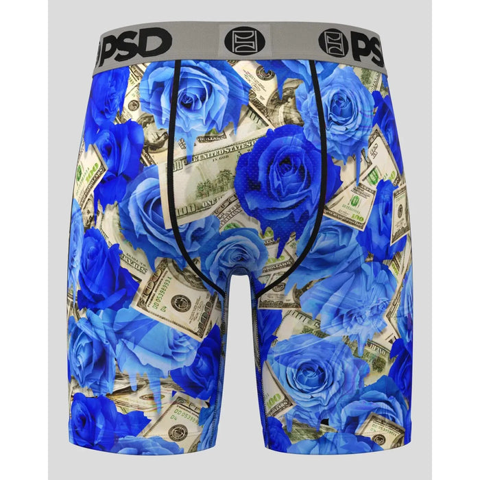 PSD Men's Multicolor Ro$Es Melt Boxer Briefs Extra Large Underwear - 224180021-MUL-XL