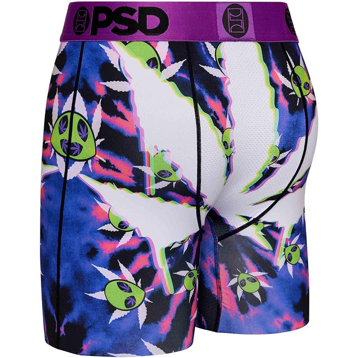 PSD Men's Multicolor Moisture-wicking Fabric Next Dimension Boxer Brief Small Underwear - 423180034-MUL-S