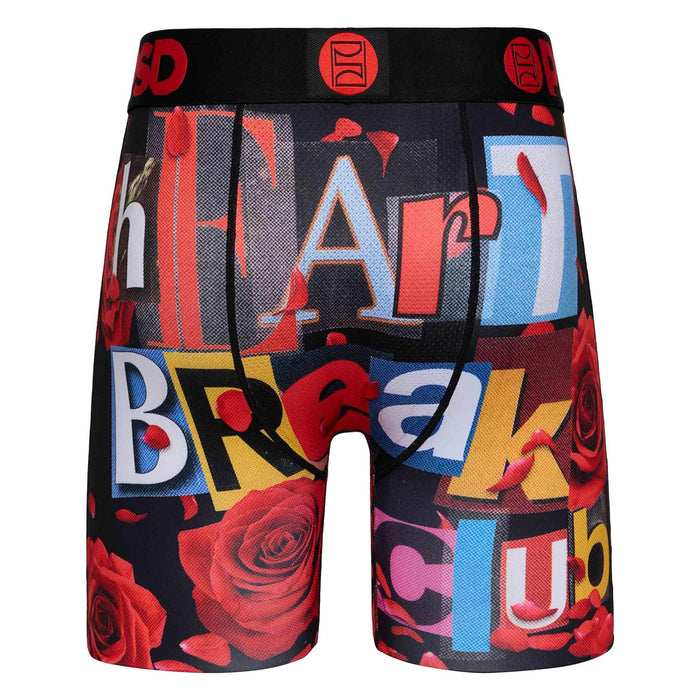PSD Men's Multicolor Heartbreak Club Boxer Briefs Underwear - 124180053-MUL