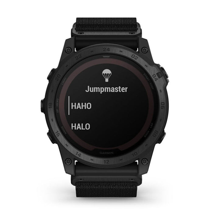 Garmin tactix 7 Black Adaptive AMOLED Display Built-in Flashlight Preloaded TopoActive Mapping Specialized Military and Tactical GPS Smartwatch - 010-02931-00