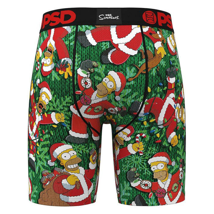 PSD Men's Multicolor Simpsons Boxer Briefs Extra Large Underwear (Knit) - 424180021-MUL-XL