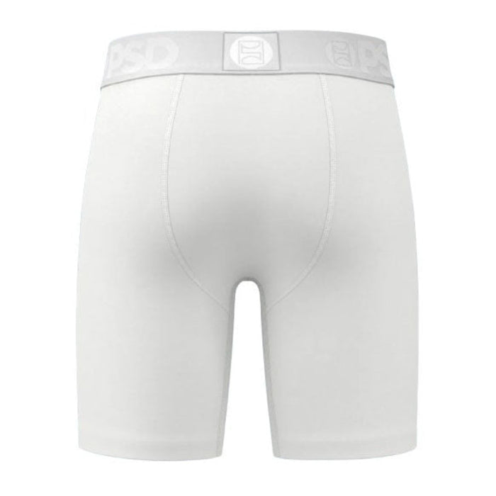 PSD Men's White Solid Luxe Modal Boxer Briefs XX-Large Underwear - 325180097-WHT-XXL