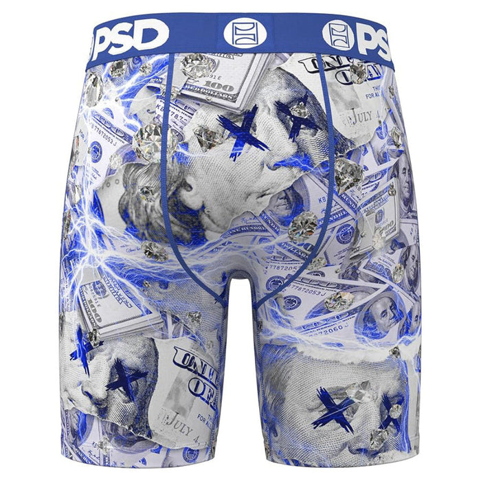 PSD Men's Multicolor Blu Hunned Boxer Briefs Medium Underwear - 125180052-MUL-M
