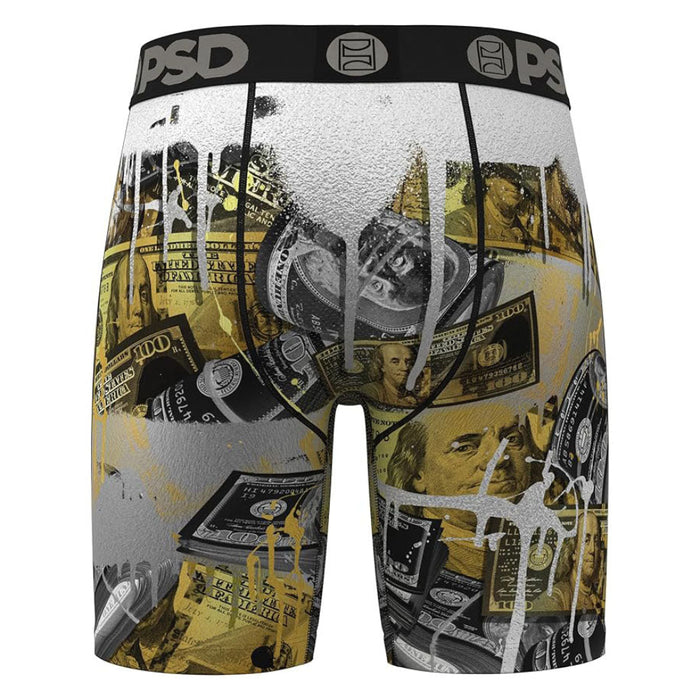 PSD Men's Multicolor Money Metal Boxer Briefs Extra Large Underwear - 325180033-MUL-XL