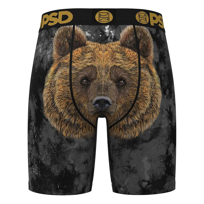PSD Men's Multicolor Grizz Boxer Briefs Small Underwear - 424180063-MUL-S