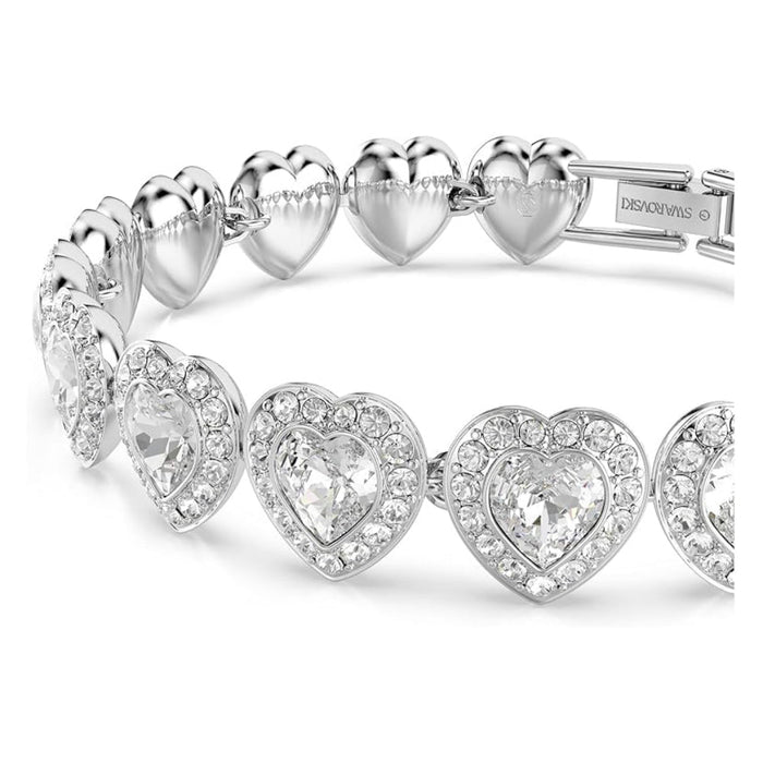 Swarovski Women's Clear Crystals Rhodium finished Ariana Grande x Soft Crystal Bracelet - 5720860