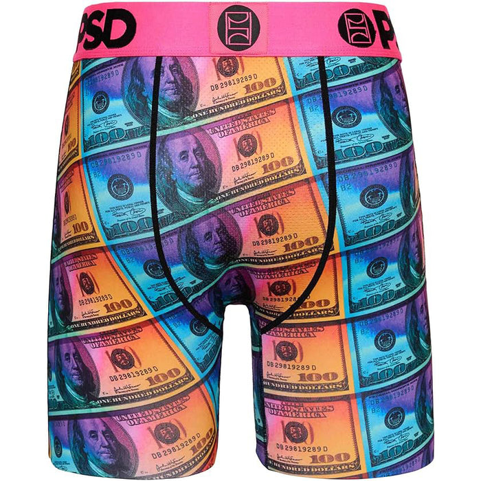 PSD Men's Multicolor Money Gleam Boxer Briefs Medium Underwear - 124180006-MUL-M