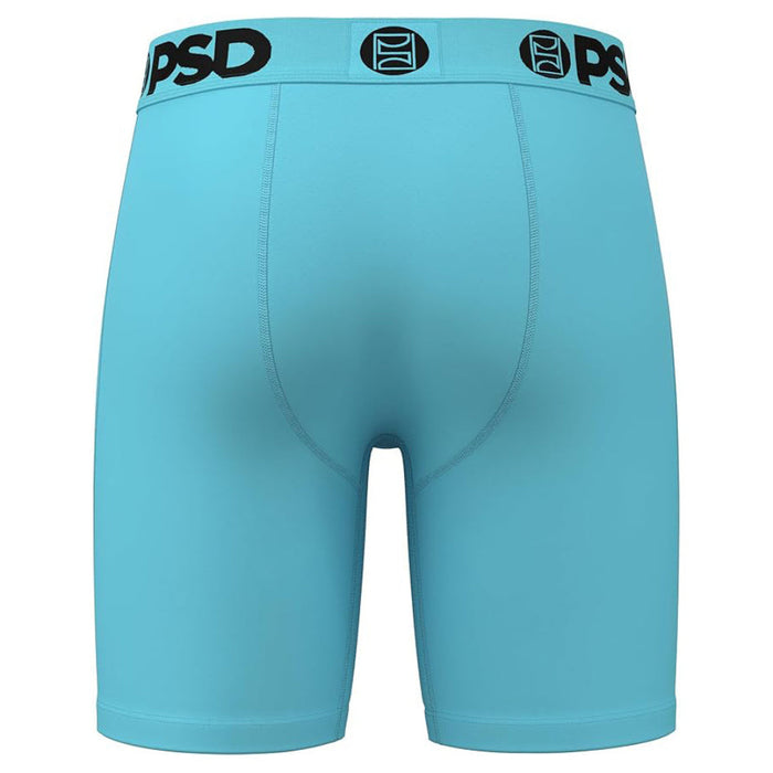 PSD Men's Light Blue Caribbean Sld Boxer Briefs Medium Underwear - 224180097-LTB-M