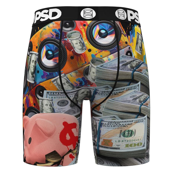 PSD Men's Multicolor Sound Spending Boxer Briefs XX-Large Underwear - 325180041-MUL-XXL