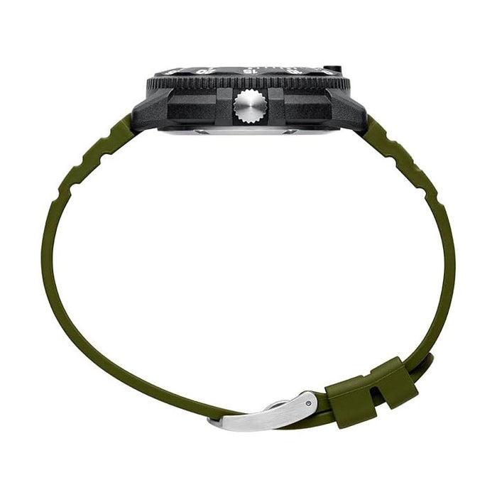 Luminox Men's Green Dial Green Band Analog Swiss Quartz Watch - XS.3013.EVO.S