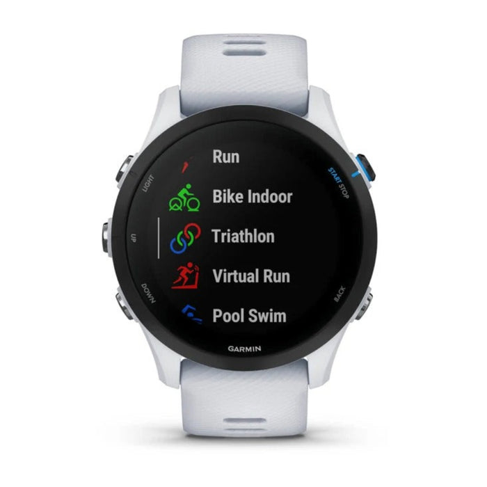 Garmin Forerunner 255 Whitestone Music Advanced Insights Long-Lasting Battery GPS Running Smartwatch - 010-02641-21
