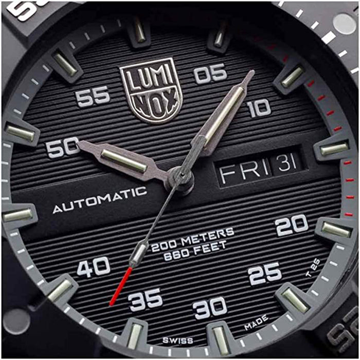 Luminox Men's Black and Gray Dial Gray Rubber Band Automatic Watch - XS.3862