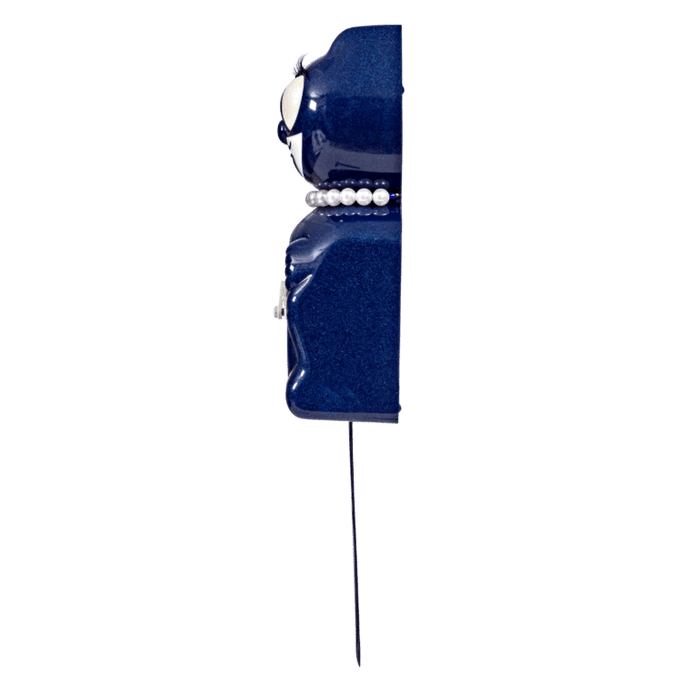 Kit-Cat Blue 15.5 Inches High Animal Theme Analog Quartz Wall Clock - LBC-48