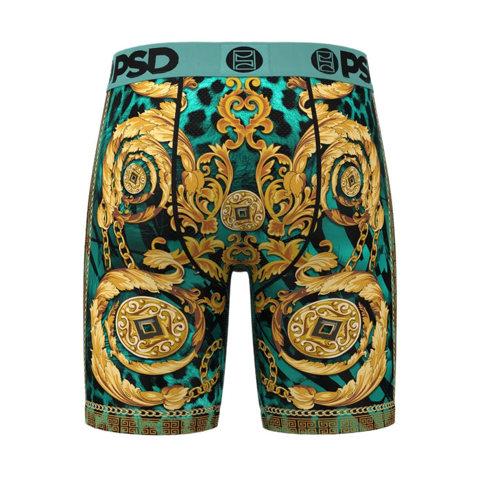 PSD Men's Multicolor Regal Cheetah Boxer Briefs Small Underwear - 424180059-MUL-S