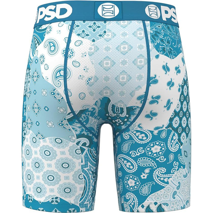 PSD Men's Multicolor Bandana Cool Boxer Briefs Small Underwear - 224180055-MUL-S