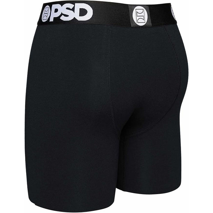 PSD Men's Multicolor Moisture-Wicking Fabric 95/5 Blk 3-Pack Boxer Briefs Medium Underwear - 322180160-MUL-M