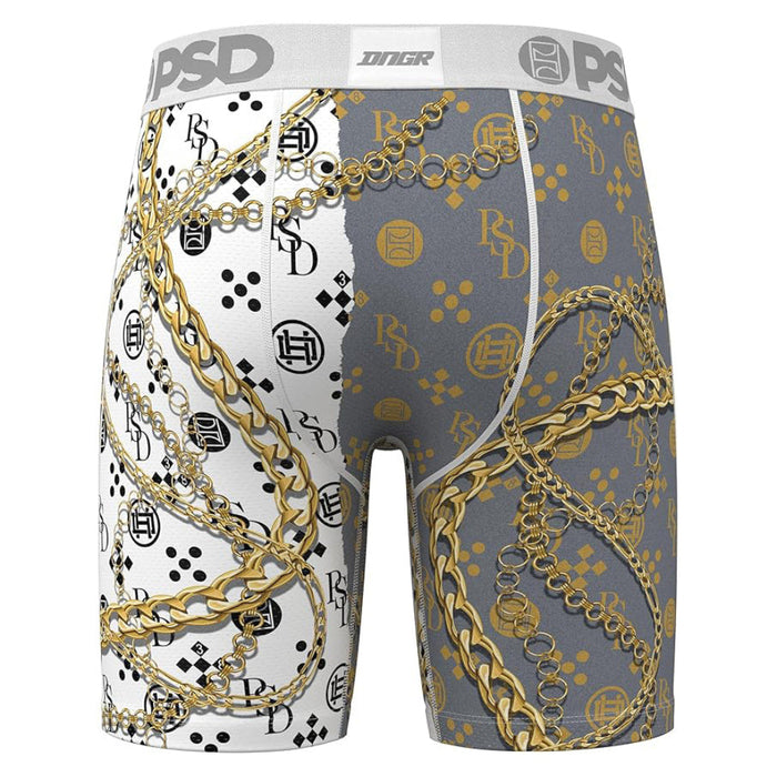 PSD Men's Multicolor Lux 38 Micro Mesh Boxer Briefs Small Underwear - 125180136-MUL-S