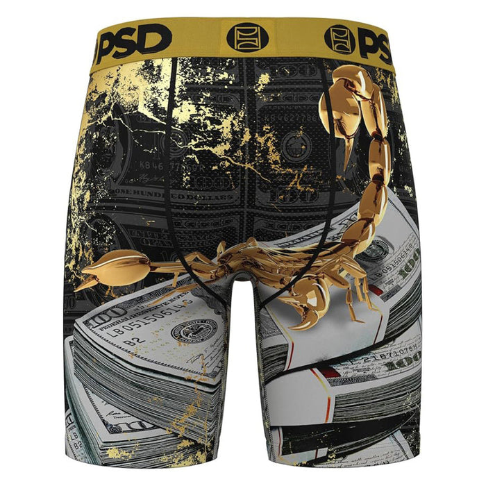 PSD Men's Multicolor Gold Scorp Boxer Briefs Medium Underwear - 125180060-MUL-M