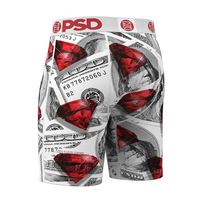 PSD Men's Multicolor MMF Boxer Briefs Extra Large Underwear (Knit) - 424180046-MUL-XL