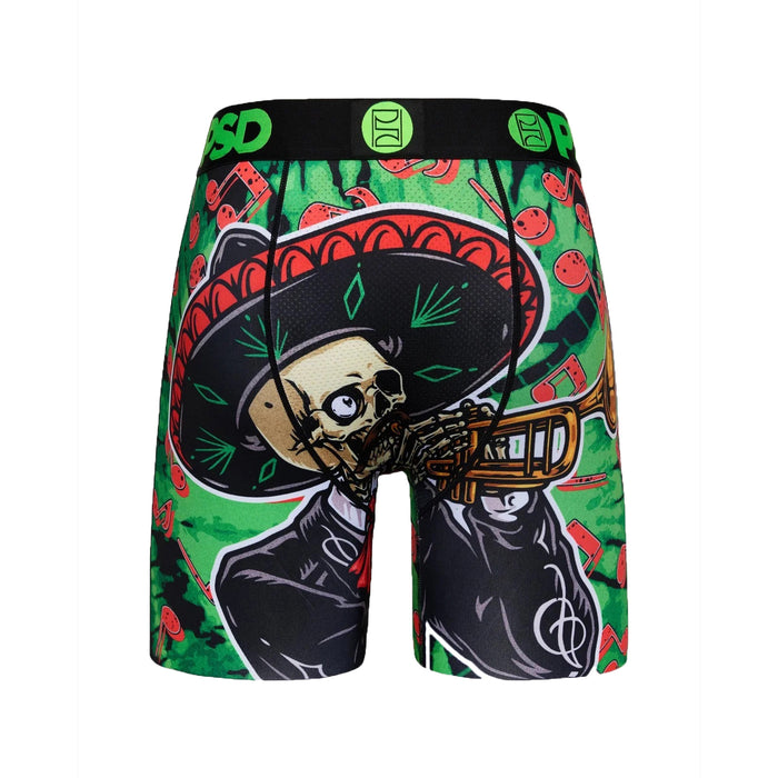PSD Men's Multicolor Mariachi Boxer Briefs Underwear - 124180138-MUL