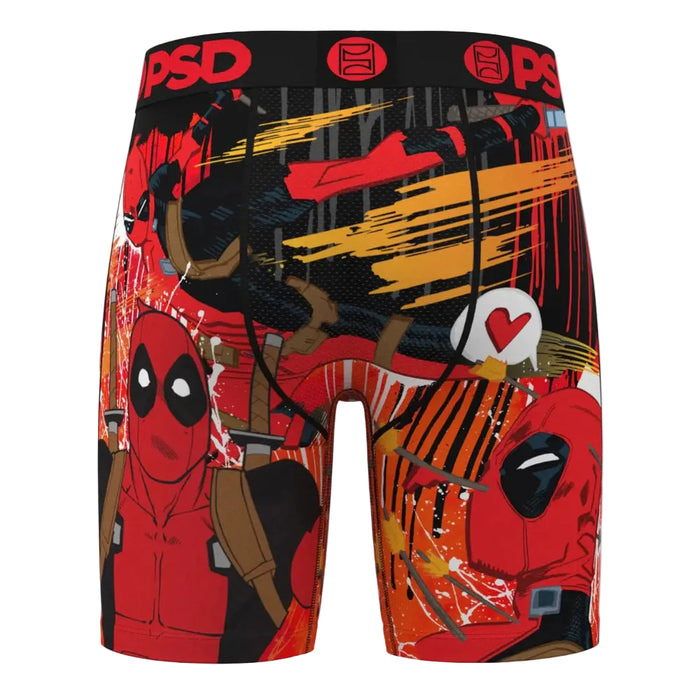 PSD Men's Multicolor Deadpool Drip Boxer Briefs Large Underwear - 425180117-MUL-L