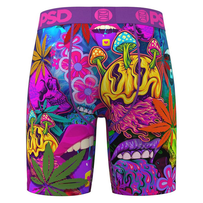 PSD Men's Multicolor Rave Blaze Boxer Briefs XX-Large Underwear - 425180060-MUL-XXL
