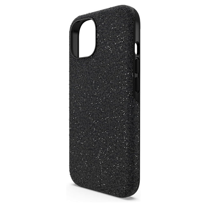 Swarovski Part of the High Collection Unisex Black Crystals High Smartphone Apple iPhone 15 Case - 5680859